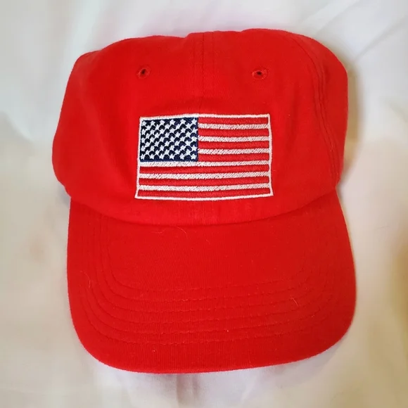 Champion Accessories Champion Red Dad Hat Baseball Cap